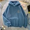 Girls Hoodie Sweater With Embroidery For Casual Fall Winter Wear