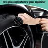 Tire Shine Applicator, Reusable Car & Truck Tire Dressing Applicator For No-Drip, Streak-Free Shine, Works With All Tire Shine & Gels Professional