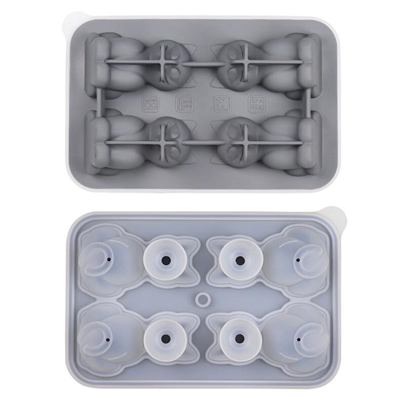Silicone Cat Ice Cube Tray