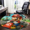 1pc Mario Kart Race Office Round Area Rug, Bedroom Living Room Home Decor, Room Deco,  Offic A1016230