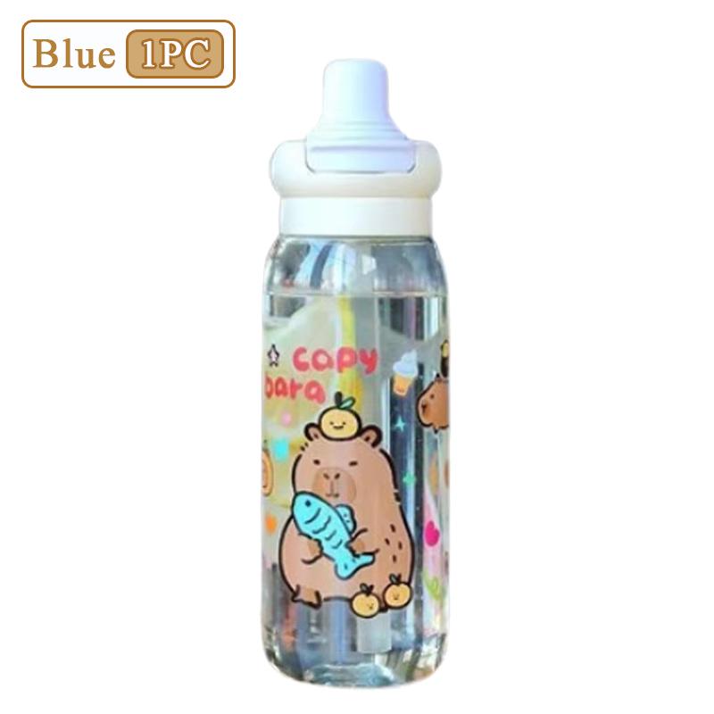 

Large Capacity Straw Water Bottle Portable Leak Proof Water Cup Student Sports Water Bottle Kids For Running Travel Fitness