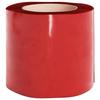 VidaXL Rideau de porte rouge 200 mmx1,6 mm 25 m PVC, bande de porte, rideau de bande pvc, rideau de porte pvc 153866