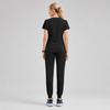 Set Uniforme da Lavoro da Donna - Top a Maniche Corte con Scollo a V ad Asciugatura Rapida con Tasche e Pantaloni Lunghi, Colore