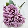 Artificial Flowers Home Wedding Decoration Mei Kai 7 Head Large Horn Rose