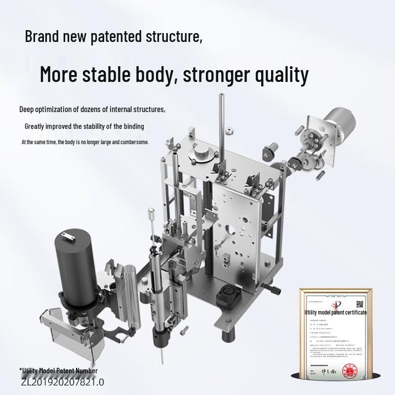 GEPAD Automatic Accounting Voucher Binder CN Plug (adapter Included)