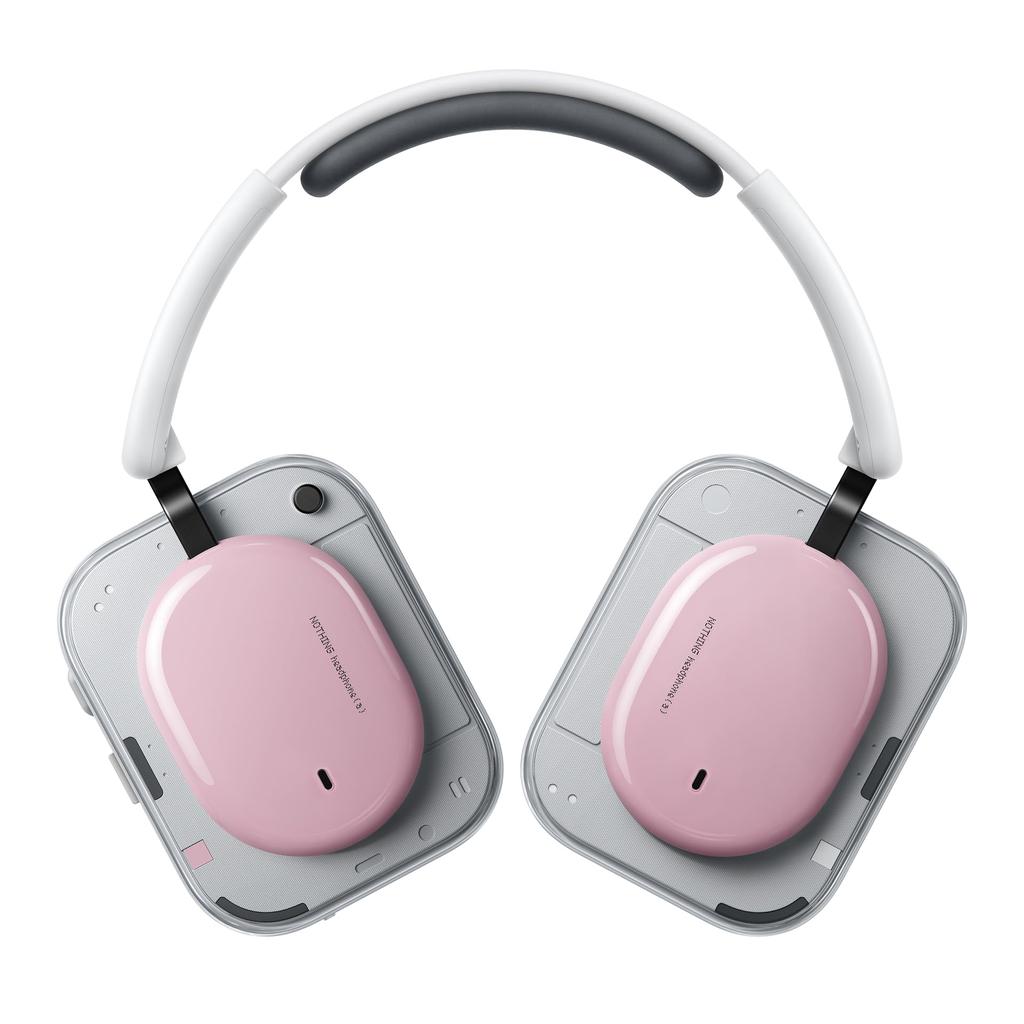 Cuffie Wireless Nothing Cancellazione Attiva del Rumore Adattiva Bluetooth Fino a 135 Ore di Riproduzione Certificato LDAC Doppia Connessione Microfono iPhone