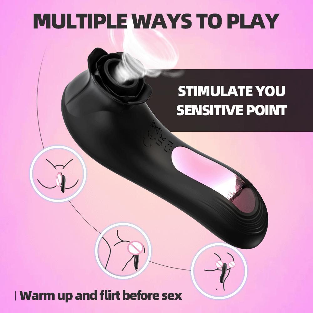 Adult Supplies Sucker Clitoris Sucking Vibrator Female Clit Oral Stimulator Nipple Vagina Sex Toys for Women Masturbator Product