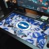 Brighton Hove Albion Custom Name Large Size Mouse Pad Large Gaming Table Cushion Non-slip Laptop Tablet Big Mousepad XXL Mat Mini PC Playmat With Lock