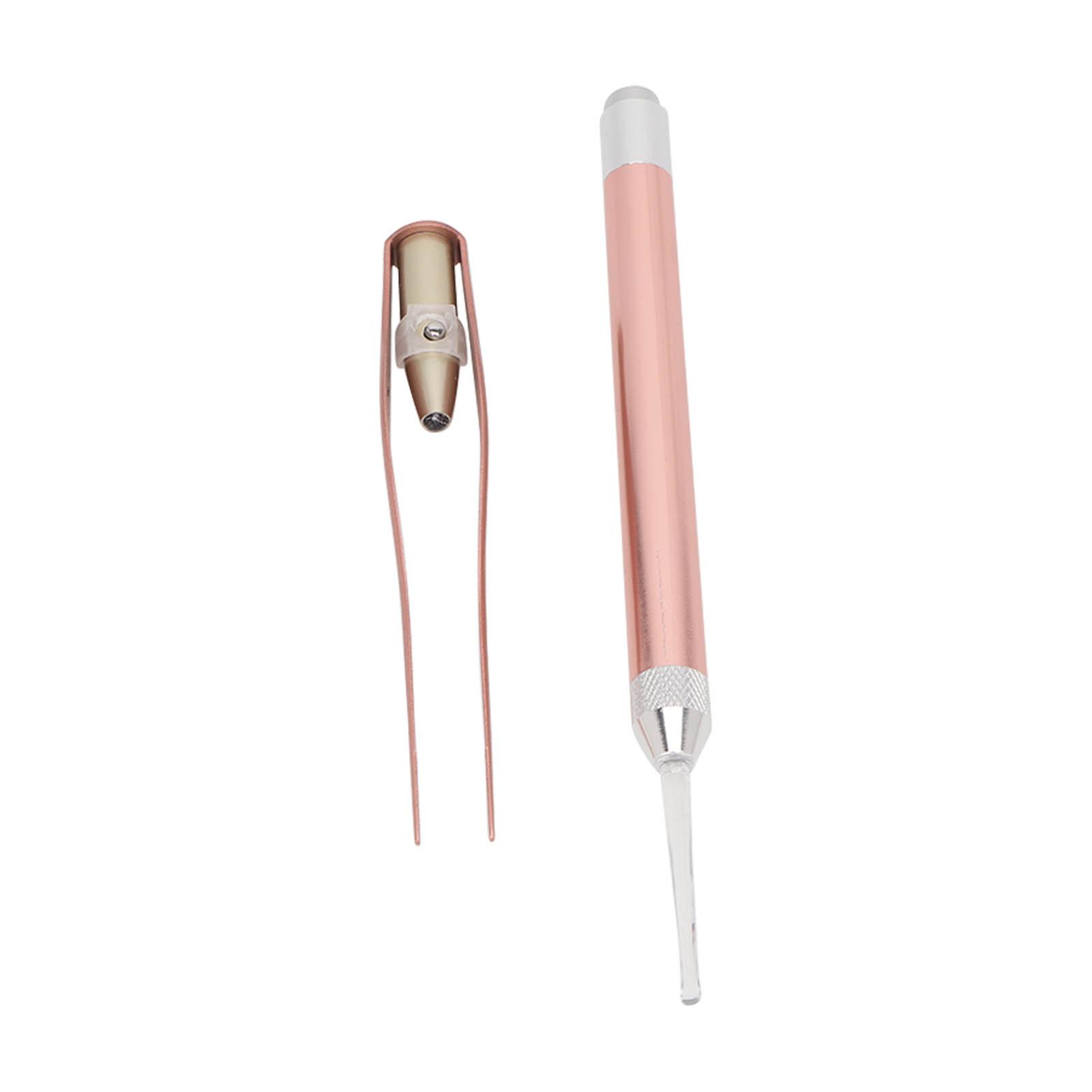 

Light Ear Spoon Full Polishing Visible Ear Wax Removal with Light for Ear Cleaning Tool Rose Gold