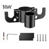RV Towing Gear Trailer Safety Chain Holder with 7-Way Plugs Bracket, Heavy-Duty Aluminum Alloy Equipment Storage Organizer for Hitch Mount, Universal