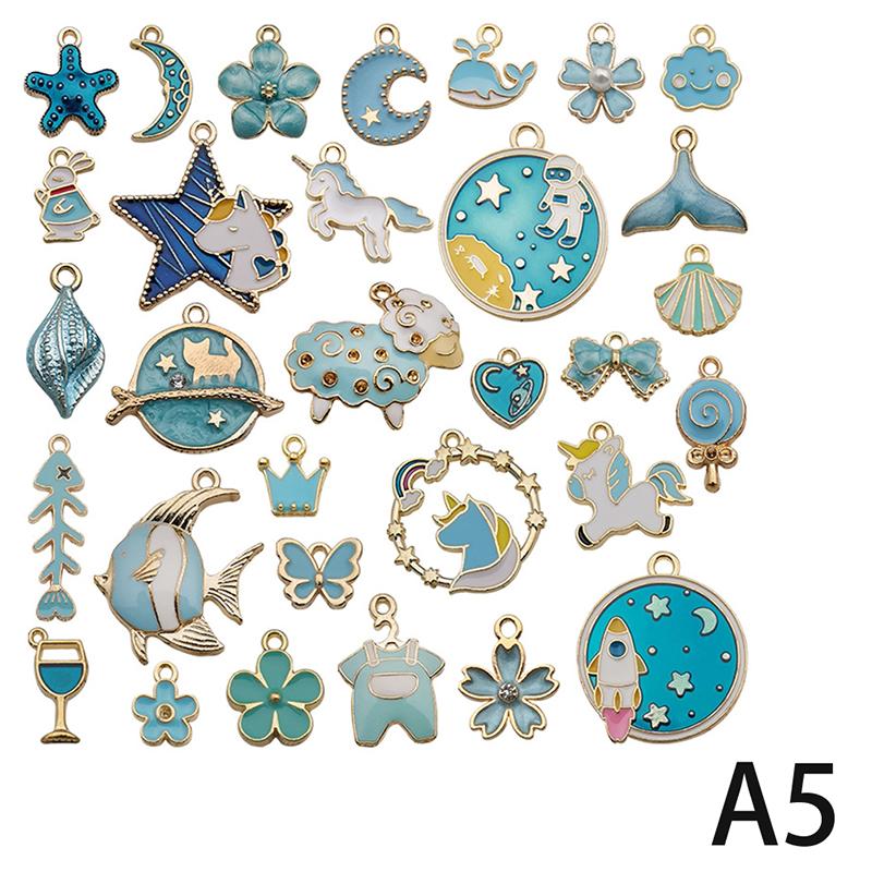 

Личность капающий сплав кулон серьги ожерелье браслет сделай сам ювелирные изделия ручной работы аксессуары озеро синий