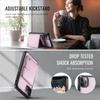 For iPhone 12 Pro Max 6.7 inch Case JEEHOOD J09 RFID Blocking Card Holder Leather Back Phone Cover Compatible with MagSafe