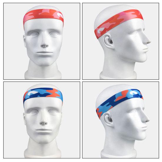 Fashion Sweat Absorbent Breathable Gym Yoga Unisex Hair Band Sports Headband
