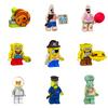 Spongebob Squarepants Building Blocks Toy With Abs Plastic Small Particles For Creative Play