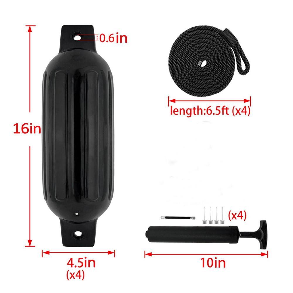 Kayak Buoy Ocean Marine Bumper Reusable Inflatable Bumper Marine Bouys Boats Accessories Boats Dock Bumpers For Jet Skis