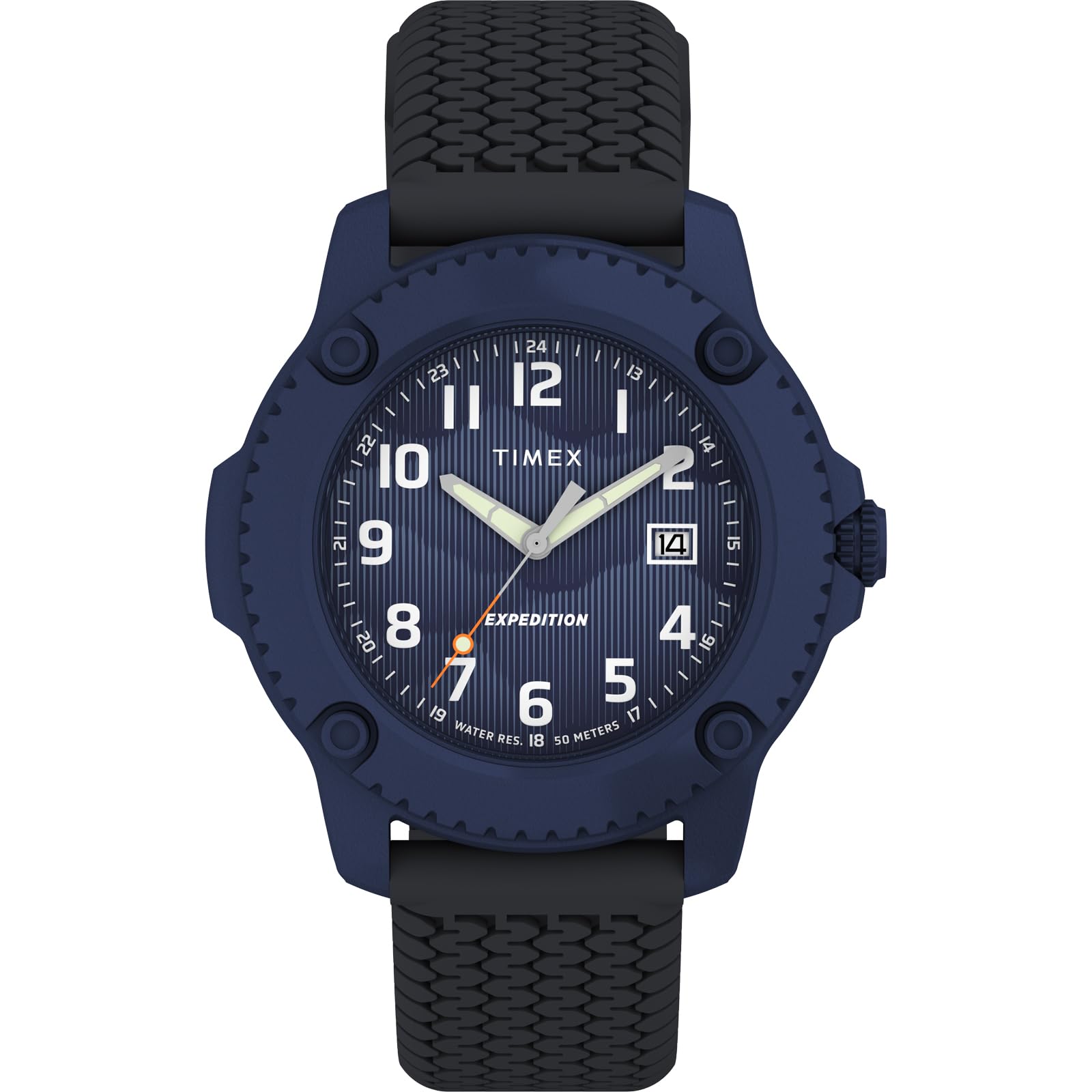 

Часы Timex Expedition TW4B34600 Кварцевые 5 АТМ Водонепроницаемые Минеральное Стекло Синий Циферблат Алюминий [TIMEX] Мужские [Б/У] синий
