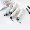 3 Folding Women Lace Rain Umbrella Strong Windproof Anti UV Luxury Paraguas Sun Protection Outdoor Sunny Rainy Parasol Gift