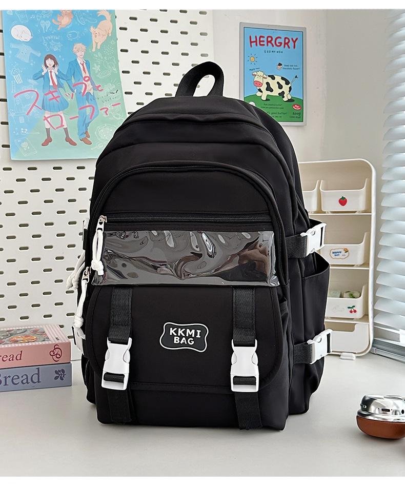Korean Girl hearted Junior High School Students with Large Capacity and Multi-functional Ins Style Japanese High quality Backpack