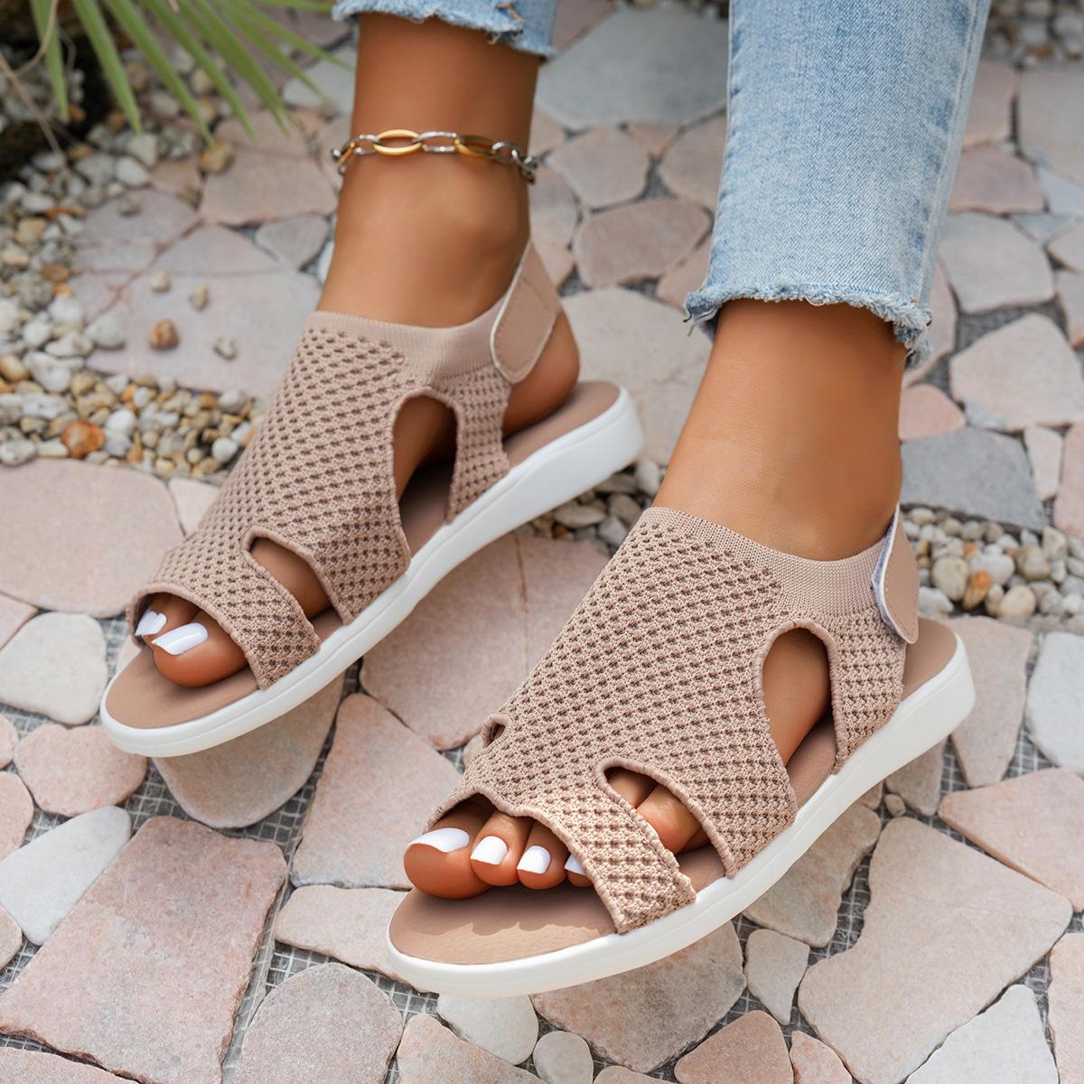 

Plus-size Shoes, Flat Shoes, Women s Casual Shoes, Sandals 43 хакі