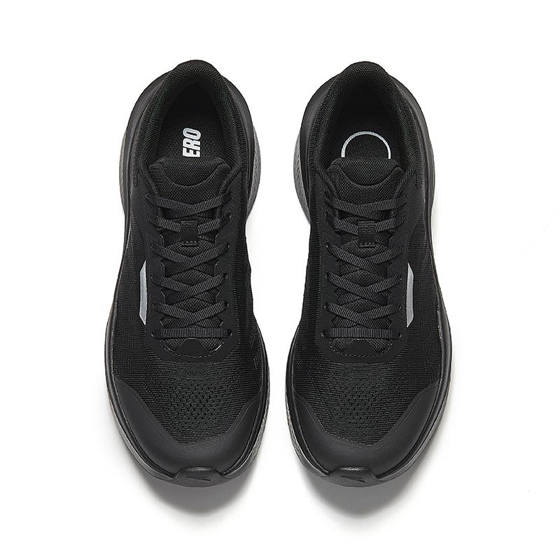 Anta Wygodne Modne Antypoślizgowe Oddychające Wytrzymałe Niskie Buty Treningowe Męskie Trampki Podstawowe-Czarne 912527778-5