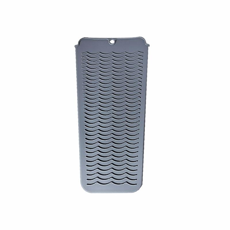 New 1Pc Multifunctional Silicone Heat Resistant Pad Insulation Mat For Hair Straightener Heat Curling Stick Curler Flat Irons