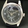 VINTAGE HMT JANATA HAND-WINDING INDIAN MENS BLACK COLOR DIAL WATCH A700046-5 R201-a700046