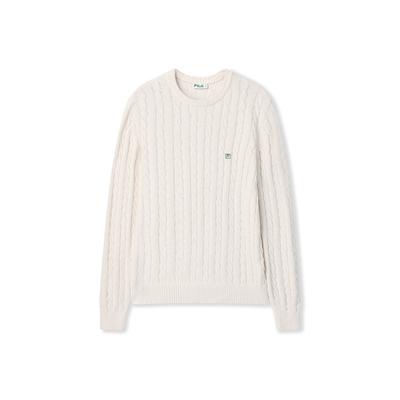 Fila Others Fashion Personality Trendy Retro Classic Versatile Comfortable Casual Warm Oversized Knit Sweater Unisex Sweater F71U525401FIV