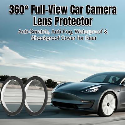 Car Camera Lens Protector Waterproof Protective Cover with 9H Hardness Scratch Resistance Multi-Layer Protection Camera Lens Scratch Guard