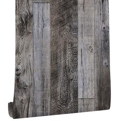 Wood Grain Peel and Stick Wallpaper Stripe Contact Paper Self Adhesive Removable Wallpaper Decorative Wallpaper