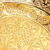 Oval Shape Fruit Tray Gold Decorative Tray Elegant Jewelry Organizer Tray  Kitchen Counter