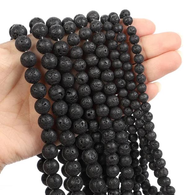 10pcs Natural Stone Beads Tiger Eye Agate Turquoise Rose Quartz Lapis Jade Opal Round Loose Beads for Jewelry Making DIY Bracelet 10mm