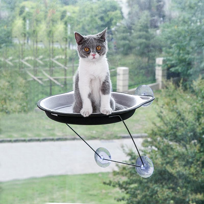 Four Seasons Pet Supplies Cat Litter Cat Hammock Cat Bed Suction Cup Type Hanging Litter Window Glass Hanging EVA Cat House