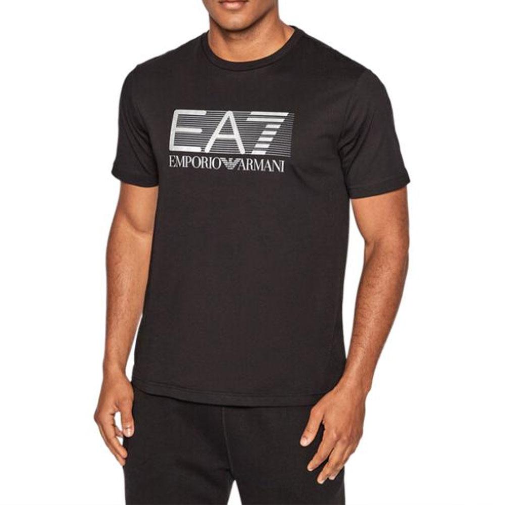 Emporio Armani EA7 T Shirt Men's Black 6LPT81-PJM9Z-0200