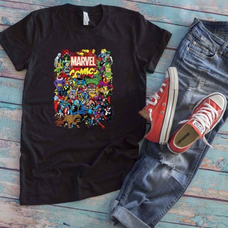 Shirts Marvel Comics Super Heroes Retro 