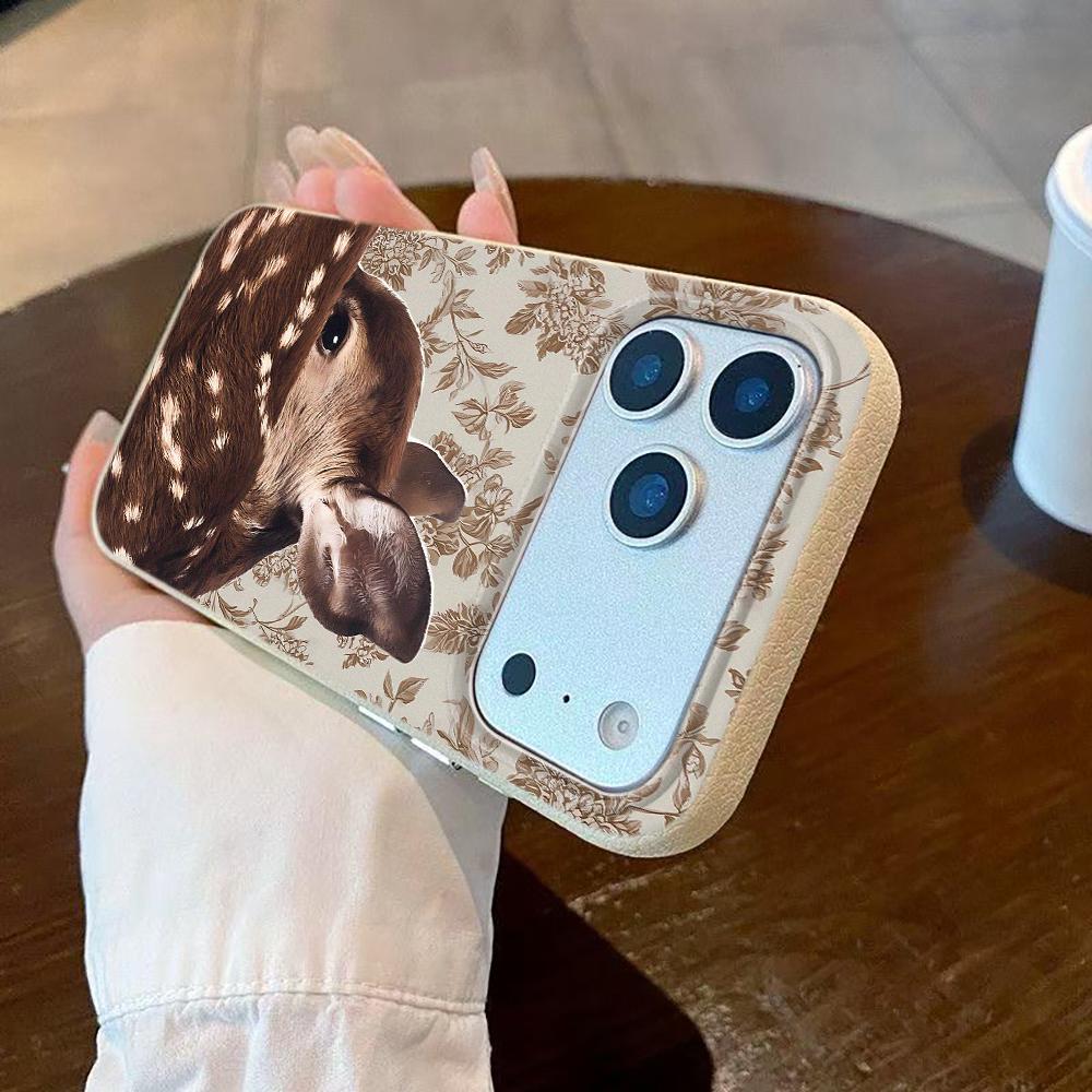 Bowtie Reindeer Phone Case For iPhone 17 13 15 11 14 12 16 Pro Max 15 Plus 16e Air Soft TPU Silicone Cover Funda