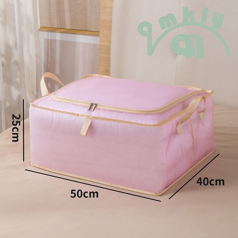 Large Capacity Clothing Quilt Storage Bag Household Dust Moisture-proof Sorting Bag Travel Moving Luggage Pack Bag With Handle