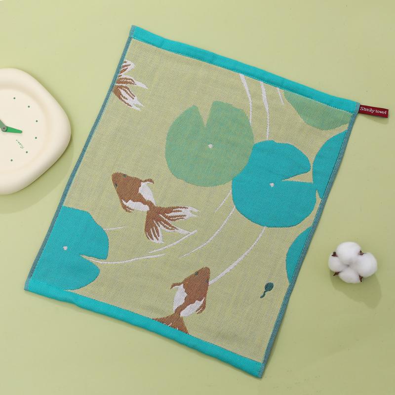 Pure Cotton Square Towel, Pure Cotton Towel, Kitchen Towel, Cotton Gauze, Pure Cotton Dishcloth, Tea Towel, Home Restaurant