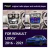 Autorádio Android pro Renault Lodgy 2016-2021 Multimediální přehrávač Hlavní jednotka Stereo GPS Navigace BT WIFI 1+16GB