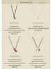 New Retro-Style Wine Glass Necklace Pendant: Versatile, Casual, Elegant Sweater Chain for Women.