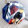 1PC Inuyasha Automatic Umbrella - Suitable Travel Outdoor Portable Umbrella Birthday Gift Daily Essentials