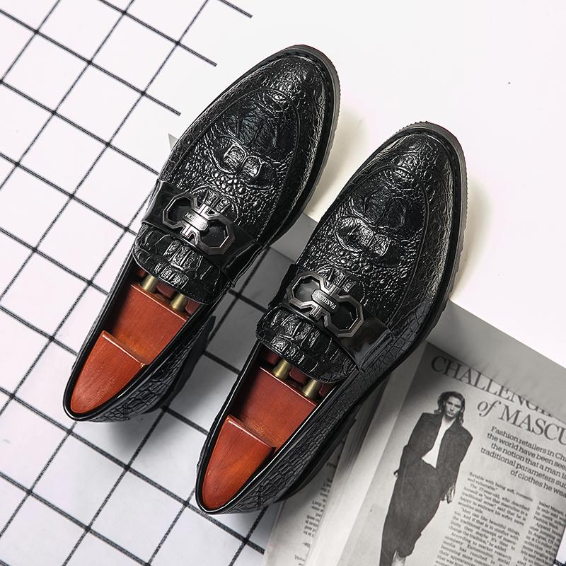 

Размер 38-46 Модная мужская повседневная кожаная обувь Слипоны Повседневные лоферы для вождения Обувь XRS-10719 46