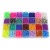 Elastische Bänder zum Herstellen von Armbändern Loom Bands Loom Zubehör 11880 Stück
