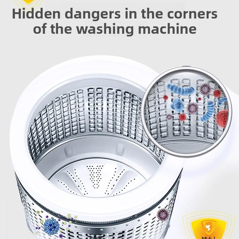 Verpackter Waschmaschinentank Kraftvoller Entkalker und Geruchsentferner