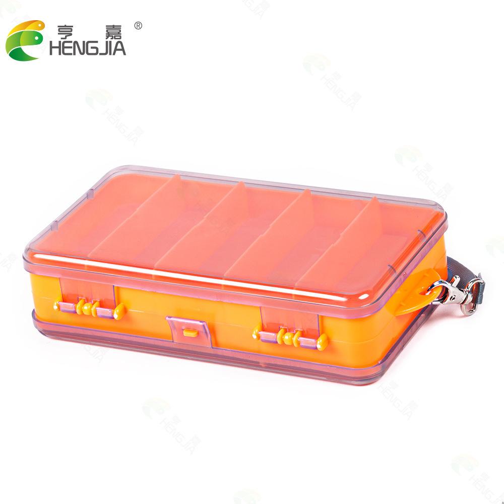 Fishing Tool Box Lure Accessories Storage Box Double-Sided Transparent Large Capacity Multi-Functional Portable Waterproof Fishi
