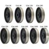 Diamond Lapidary Jewelry Grinding Wheel 6 Inch with 1 Inch Arbor Hole, Diamond Grinding Wheel for Gem, Marble, Granite, Glass, Ceramics, Cemented
