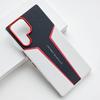 For ZTE Nubia RedMagic 11 Pro and 11 Pro+ Plus Case Metal Alloy Camera Independent Buttons Carbon Fiber Pattern Leather Cover