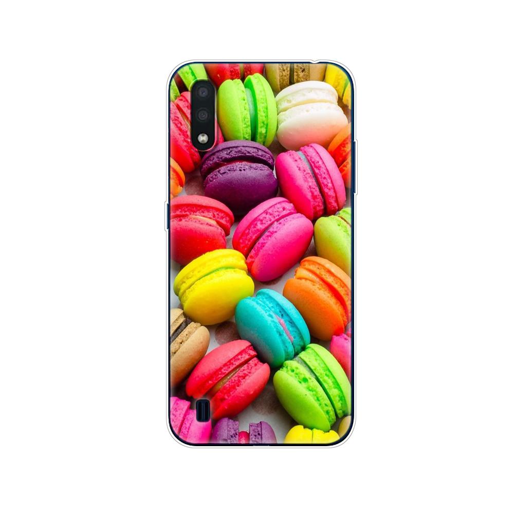 For Samsung M01 Case 5.7" Soft Silicon Tpu Cover For Samsung Galaxy M01 M 01 SM-M015FZBDSER M015 Phone Back Shell Bumper Funda