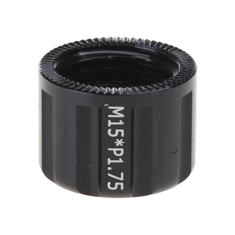 Bike Hubs Tube Shaft Skewer Cap Bicycles Thru Axles Screw Nut Aluminum-Alloy Bike Wheel Flanges Axles Nut Replacement