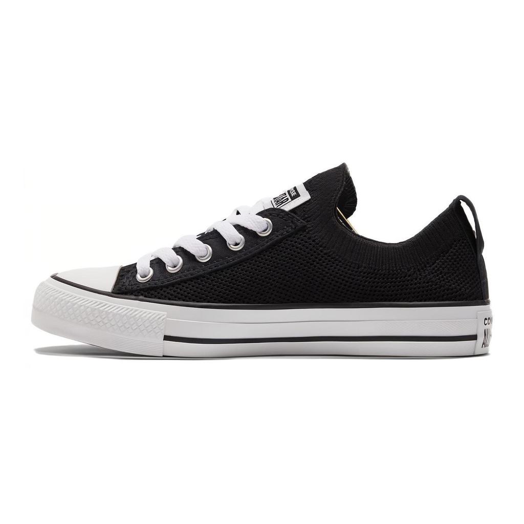 Converse Chuck Taylor All Star Knit Low Top Kids Canvas Shoes Black A06001C