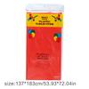 Tablecloth 54x72Inches New Year Festive Table Cover for Buffet Birthday Party Holiday Dinner Celebrations